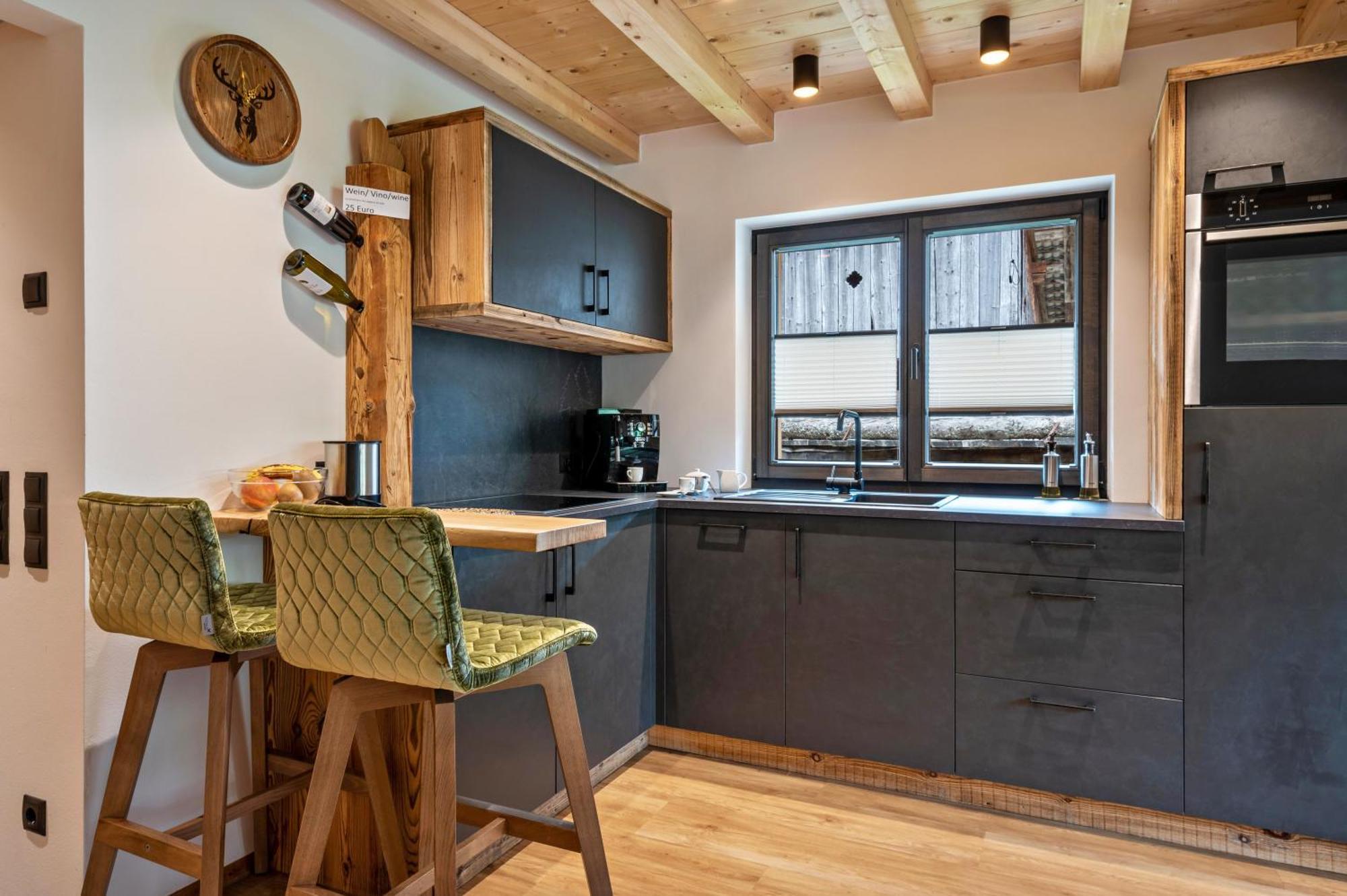 Blosegghof Bergchalets Waldblick Racines Bagian luar foto